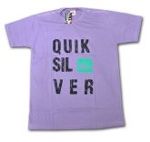 Camiseta Quicksilver Lilás Manga curta Tam. G