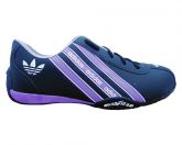 Tênis Adidas Goodyear Preto e Lilás-1ª linha (Cod 0104)